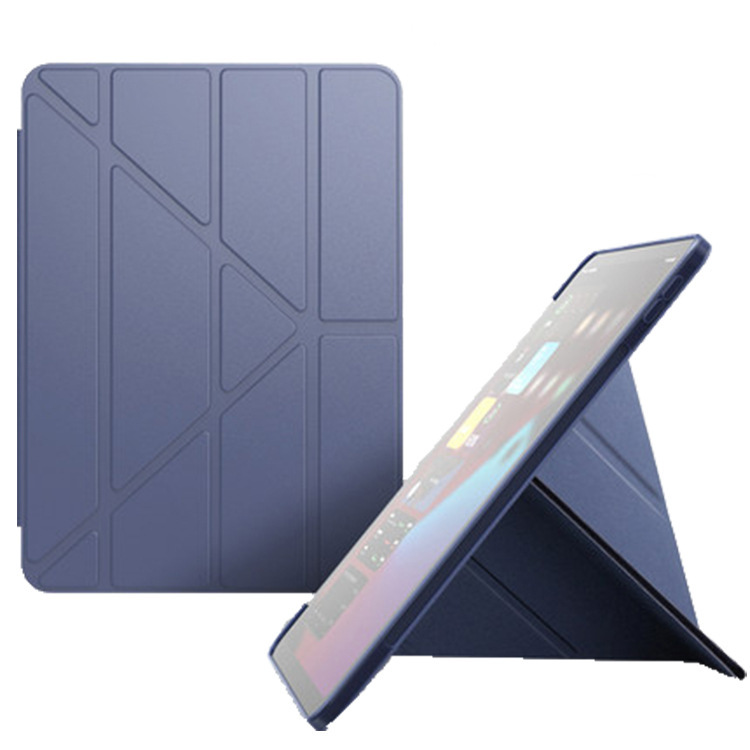Suitable for Apple ipad mini11 inch deformation four fold y fold flat protective cover aipad10/air5/ai