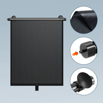 Car curtains: Protection and Heat Insulation Net, Suction