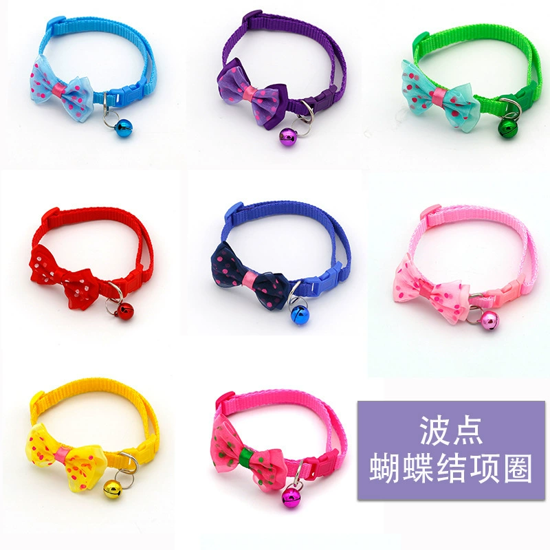Новая кошка поставляет домашнее животное 1,0 лук кошачий ошейник кошачий колокольчик корейский ошейник для домашних животных креативный