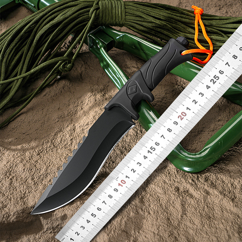 厂家直销户外刀直刀防身随身迷你刀具野外便携吃肉小刀露营垂钓锋