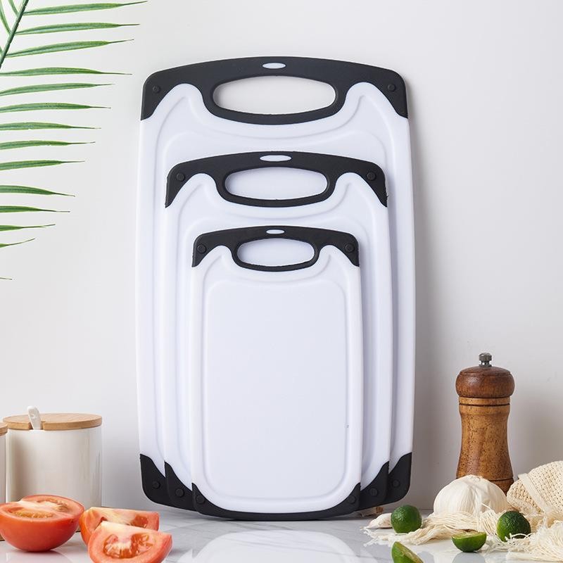 Venta directa de fábrica de tablas de cortar de tres piezas, tablas de puntos de sésamo, tablas de cortar, tablas de cortar, material nuevo, tablas de cortar de plástico PP, tablas de cortar de paja de trigo