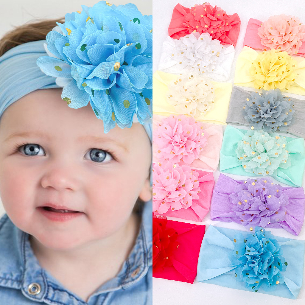 Cute Flower Cloth Hair Band display picture 2