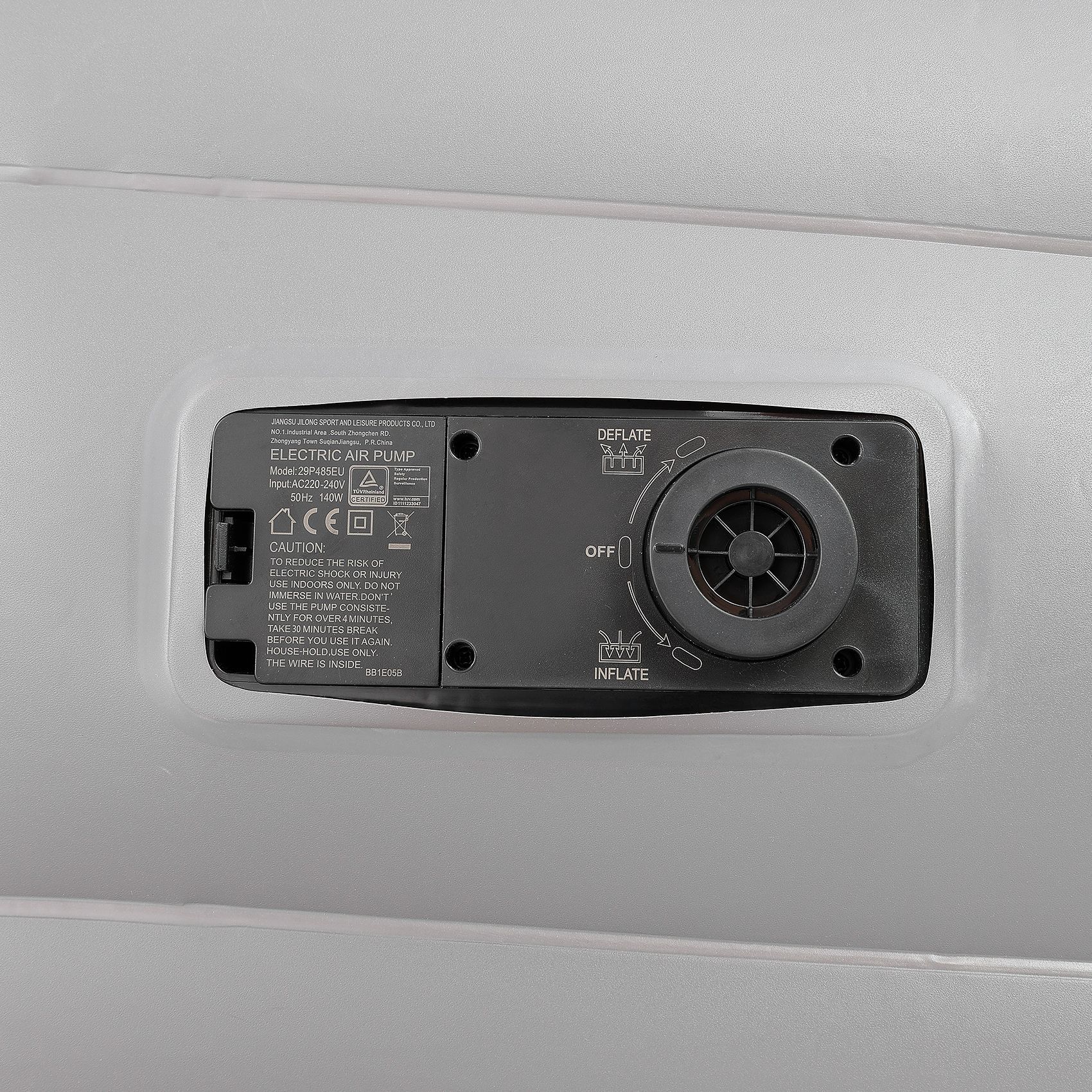 Built-in pump air mattress, air bed, household one-click inflatable and deflated outdoor folding inflatable bed