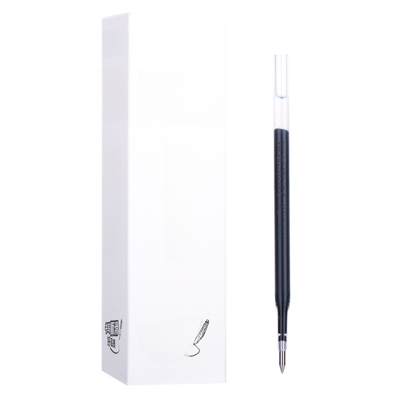 Deli S206 Retractable Gel Pen Refill for Children and Students, Exam-Specific Replacement Refill, 0.5mm Bullet Tip, Stationery Wholesale
