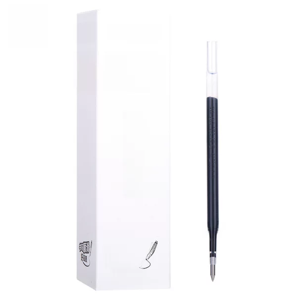 Deli S206 Retractable Gel Pen Refill for Children and Students, Exam-Specific Replacement Refill, 0.5mm Bullet Tip, Stationery Wholesale