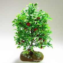 23CM仿真苹果树巨型沙盘仿真塑料假树景观模型可拆装树带果实绿植