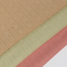 现货供应 小星星提花面料 春夏新款服装面料 全棉提花条纹布