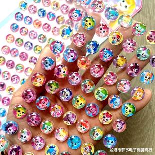 �����ȿɐ����ʯ���wˮ���N��ͯ�N��Ů����������3d��ʯСճ�N��