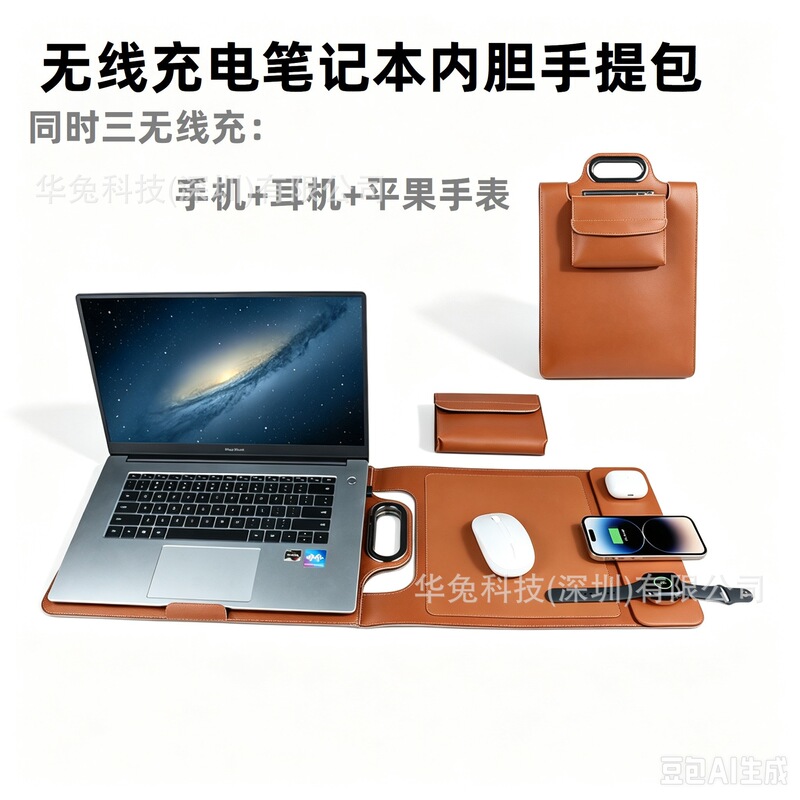 S109-3 new portable wireless charging laptop bag, laptop stand, computer bag, headphone and phone wireless charger S109-3 new portable wireless charging laptop bag, laptop stand, computer bag, headphone and phone wireless charger