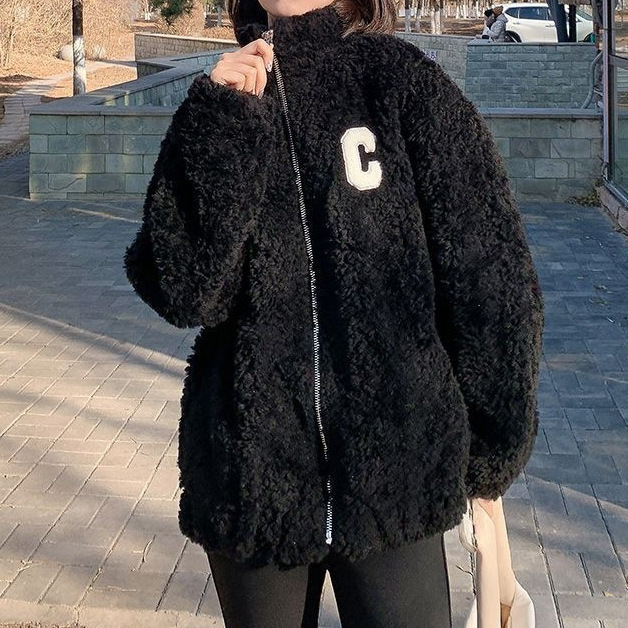 Cross-Border Home Sleepwear Fleece Jacket for Women, Winter 2026 New Style, Fleece Autumn and Winter Thickened Short Sweatshirt Cross-Border Home Sleepwear Fleece Jacket for Women, Winter 2026 New Style, Fleece Autumn and Winter Thickened Short Sweatshirt