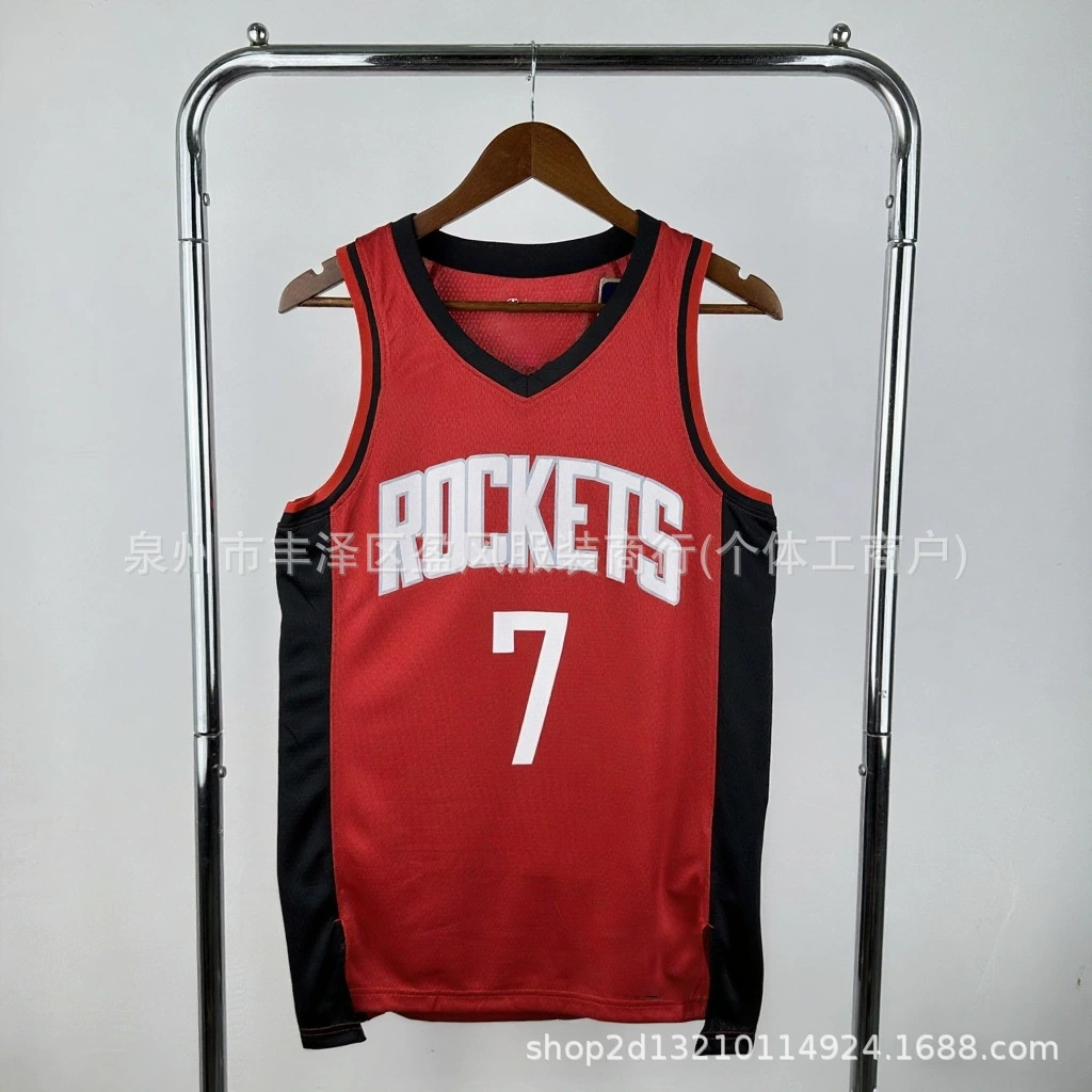 Баскетбольная форма Rocket Team в американской версии Durant Shenjing Harden Westbrook Porter McGrady Green Yao Ming Джерси оптом