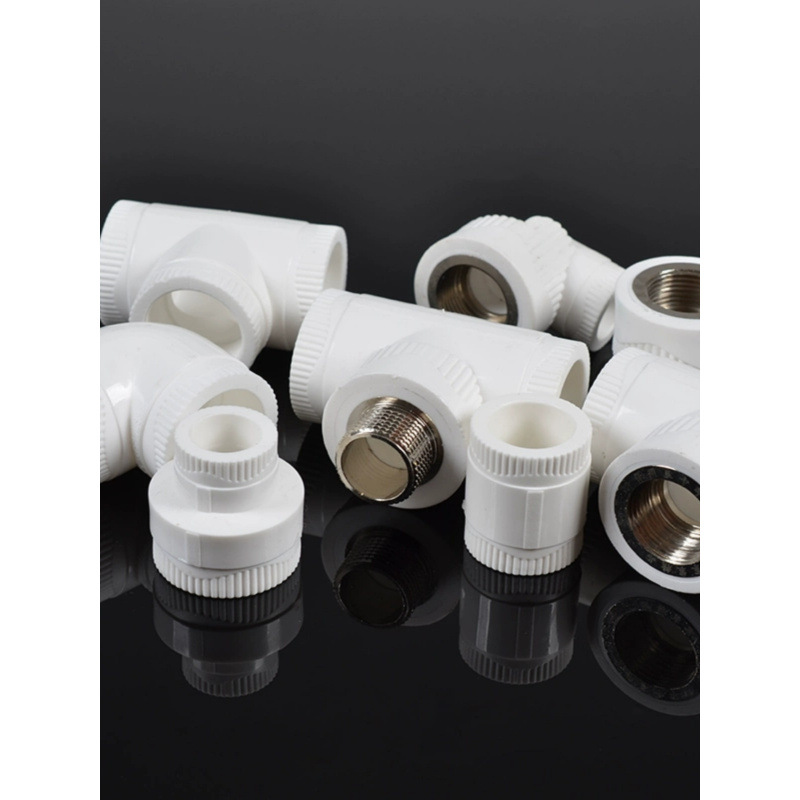 PPR管配件ppr内外丝直接三通弯头热水器活接头4分 25水管接头配件