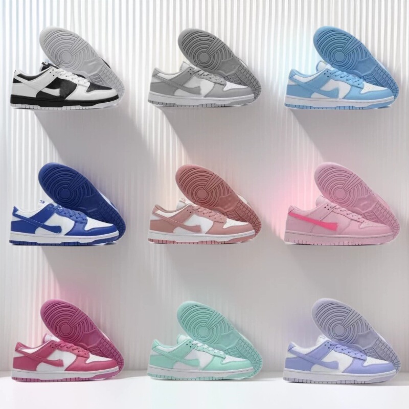Cross-Border Foreign Trade Dunk Low Sports Sneakers, Flip Panda Classic Sports Casual Shoes, Men's and Women's Campus Sneakers