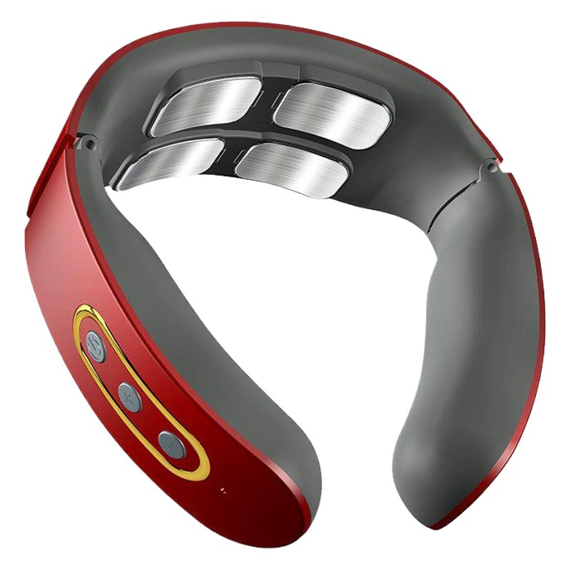 Портативный шейный массажер Многофункциональный шейный массажер электротерапевтический ФИЗИОТЕРАПЕВТИЧЕСКИЙ инструмент импульсный нагрев защита шеи