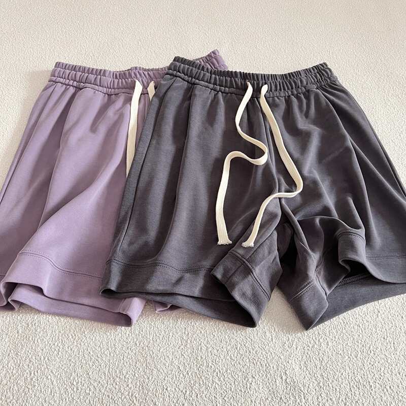 Super Silky 2305 Copper Ammonia Shorts American Retro Summer Women's Casual Pants All-match Sports Pants