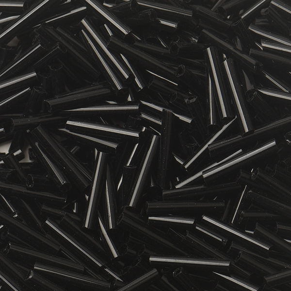 Λ￠▰℗◘┭♢☨About 15MM tube beads 10g, about 50 pieces black☨❋❋