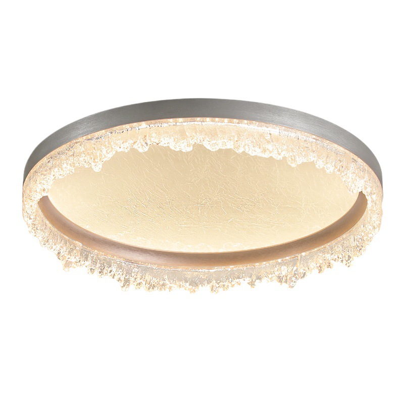 Lámpara de techo de dormitorio de lujo ligero italiano 2025 nuevo sentido lámpara de techo de habitación inteligente creativa moderna