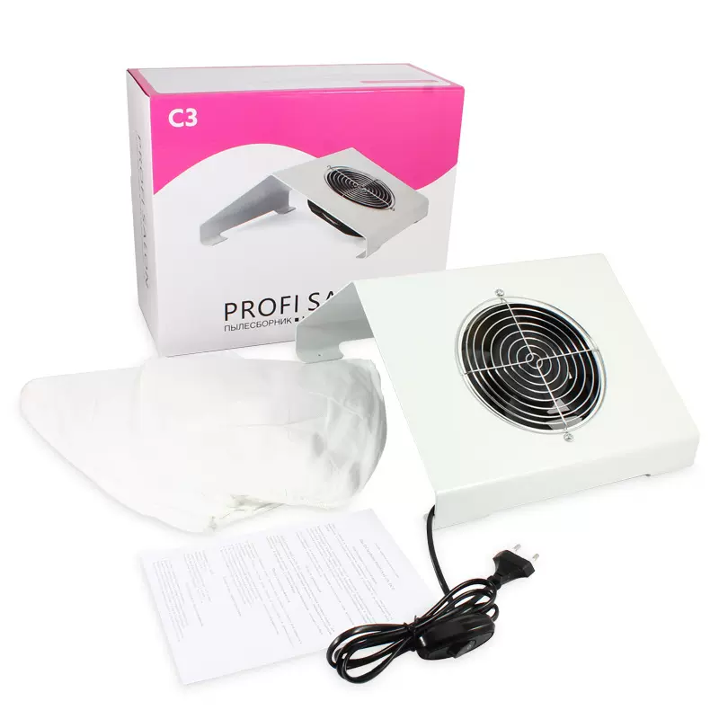 跨境新款日式美甲吸尘器指甲打磨机吸尘机免集尘袋滤网指甲集尘器