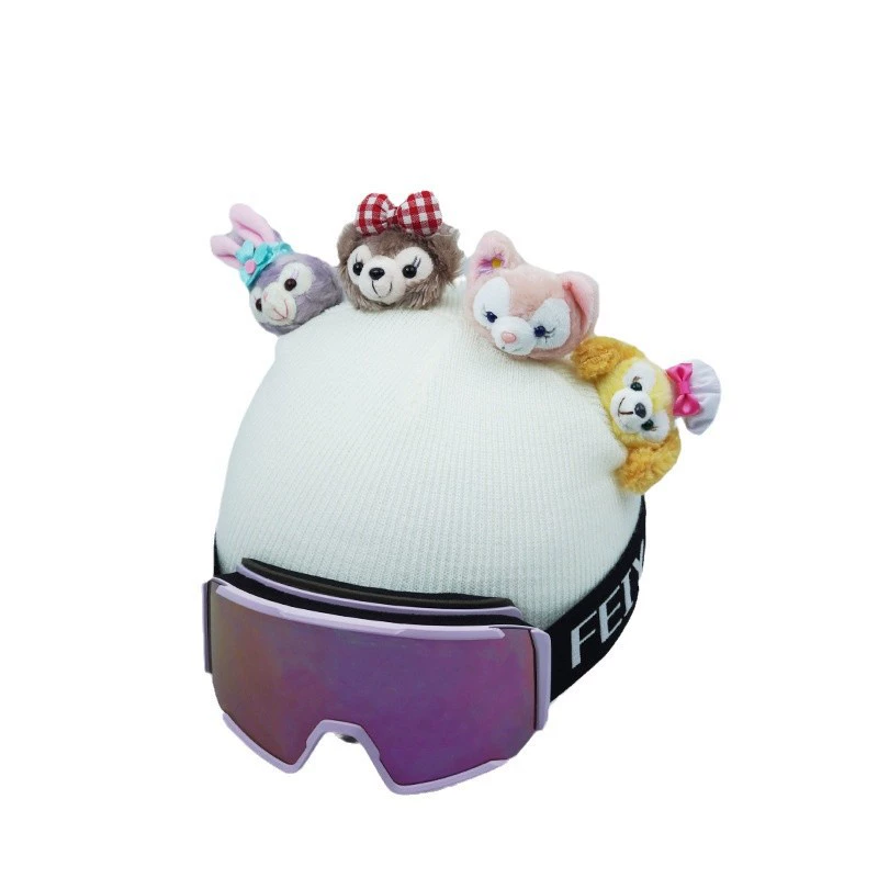 Sanrio, кукла, шлем, аксессуар, универсальные лыжные украшения