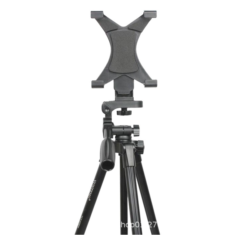 Tableta pan/tilt, clip para tableta, trípode, soporte para teléfono para tableta, clip grande para tableta de escritorio, soporte para almohadilla perezosa