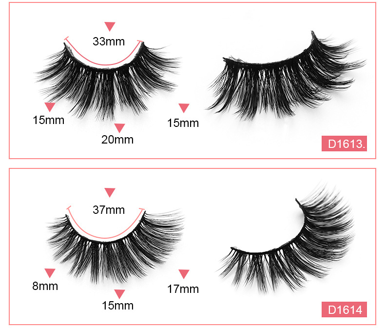 Three-dimensional Natural Thick Thickening Imitation Mink False Eyelashes display picture 8