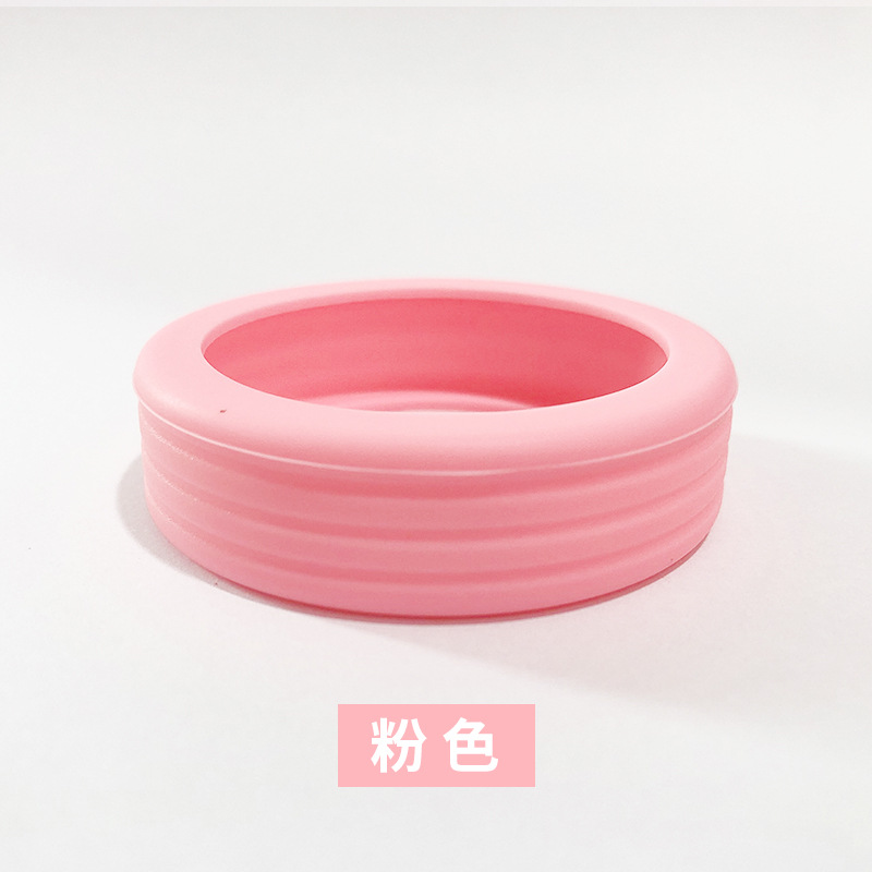 Funda protectora de ruedas para equipaje Funda protectora de silicona con reducción de sonido para maleta Funda de ruedas de silicona silenciosa Funda de goma para ruedas