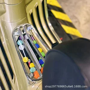 VESPA Sprint Spring 150 GTS300 GTV üçün xrom örtüklü barbekü rəfi