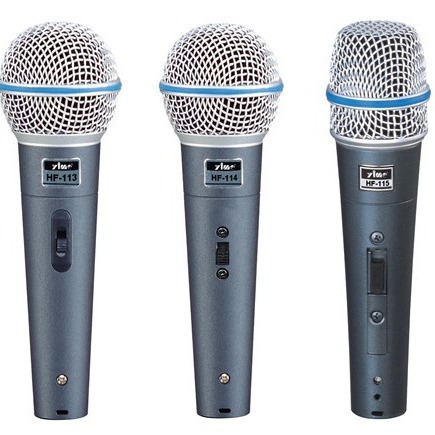 金属话筒 有线麦克风 K歌有线话筒 户外家用会议影音设备来样定制