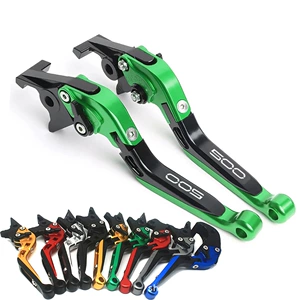 Kawasaki Ninj500/Z500 Se Motosiklet CNC Teleskopik Qatlanan Əyləc Debriyaj Qolu