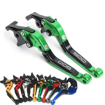 Suitable for Kawasaki Ninj500/Z500 Se Motorcycle Cnc Telescopic Folding Brake Clutch Handle Lever Cow