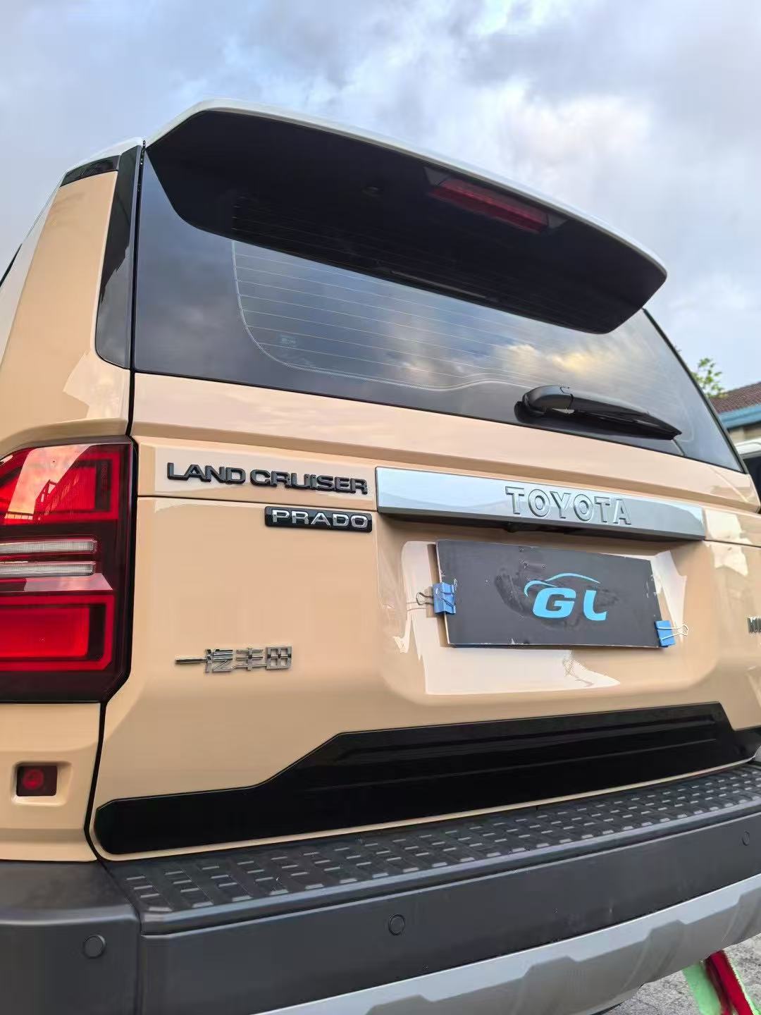 24-25 Model Prado Lc250 Original Style Rear Wing, No-Drill Spoiler