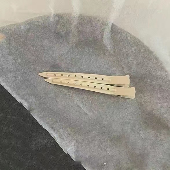 9CM 8 홀 클립 베이지