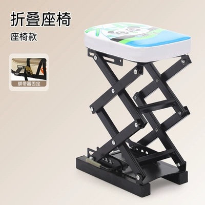 baby safety child sitting – Electric car child seat - blue-cat-ladder-folding-single-seat