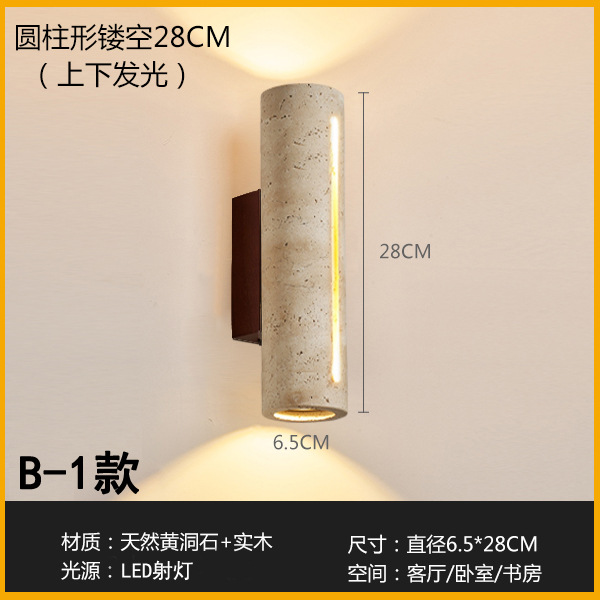 Cream viento sala de estar agujero chino pared de piedra escalera lámpara de pared lámpara de cabecera amarilla lámpara de cabecera lámpara de pared balcón lámpara de pared pasillo lámpara de pared europea