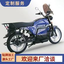 非洲跨騎摩托電動車跨境出口72v鋰電池5000W爬坡拉客高功率定制