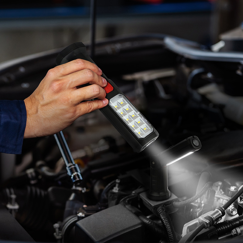New Car Work Light, Auto Repair Light, Led Magnetic Strong Light, Car Maintenance Lighting, Portable Car Inspection Light