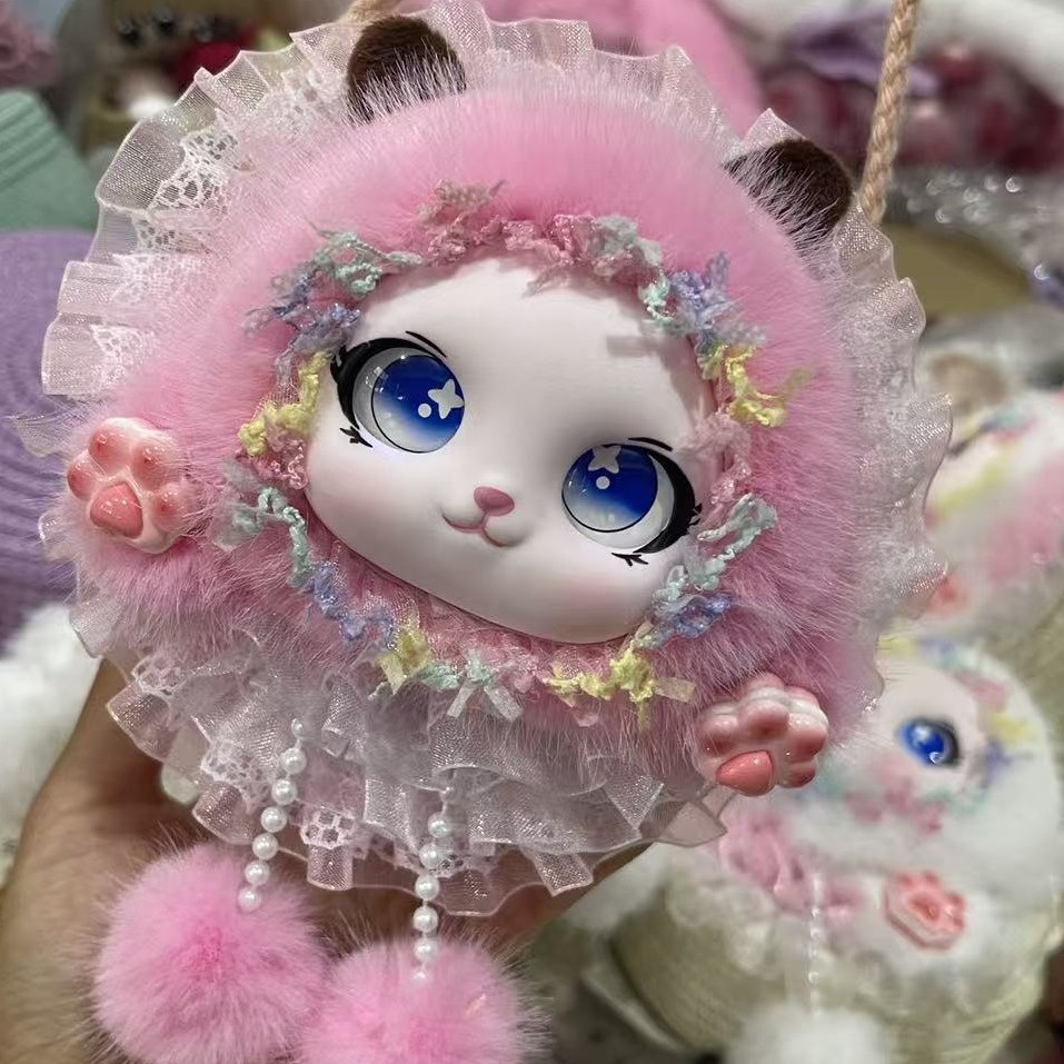 Popular new plush toy for children, Loli Rabbit crossbody bag, handmade cute gift, cartoon