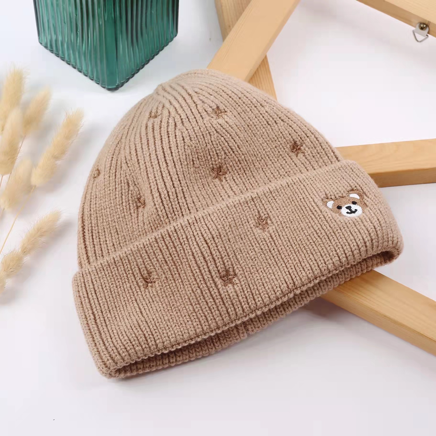 Teddy Bear Knitted Hat 5