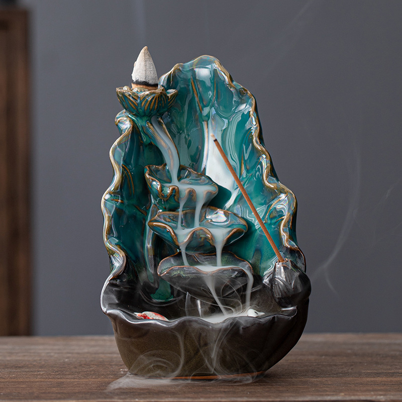 Matte Gray Incense Burner