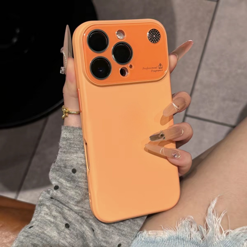大きなウィンドウが数秒で17に変化し、Apple 16 promax携帯電話ケースアロマセラピーiPhone 15液体シリコーン14新しいスタイルに適しています|undefined