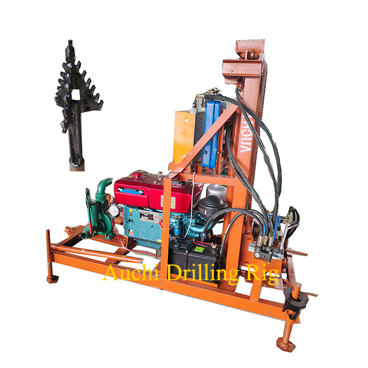 钻井机 全自动伸缩式无线遥控打井机 太阳能热水器水井钻机