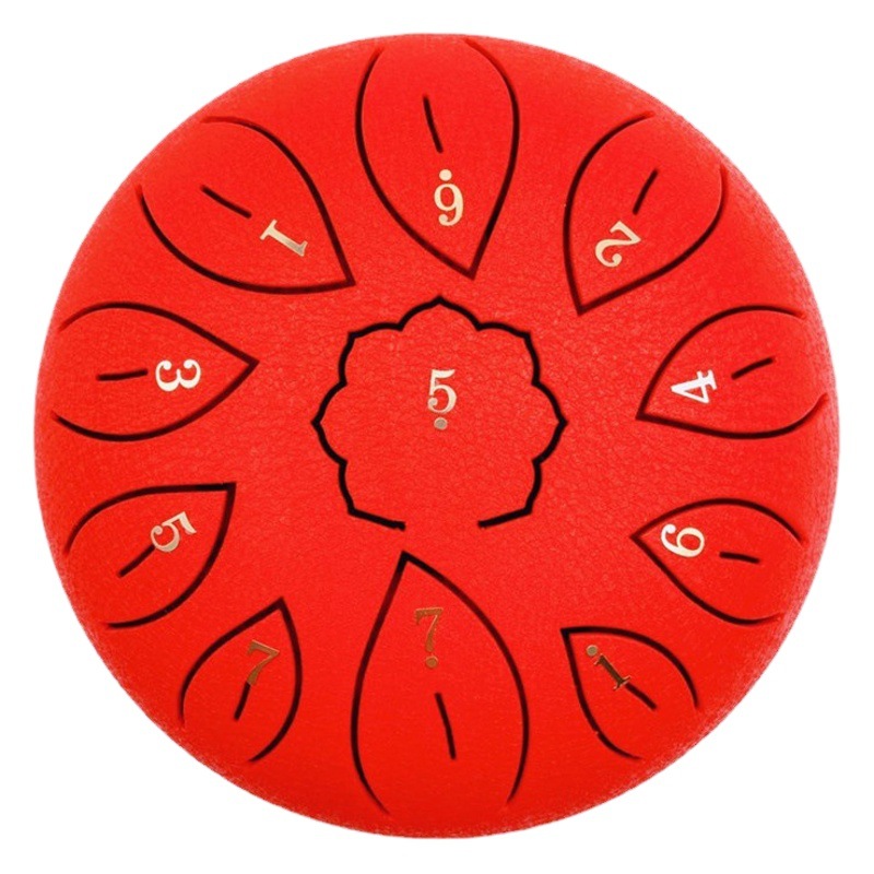 Instrumento musical tambor etéreo 6 pulgadas 8 tonos/11 tonos tambor etéreo C tambor de mano afinado tambor de lengua de acero instrumento musical para niños exclusivo transfronterizo