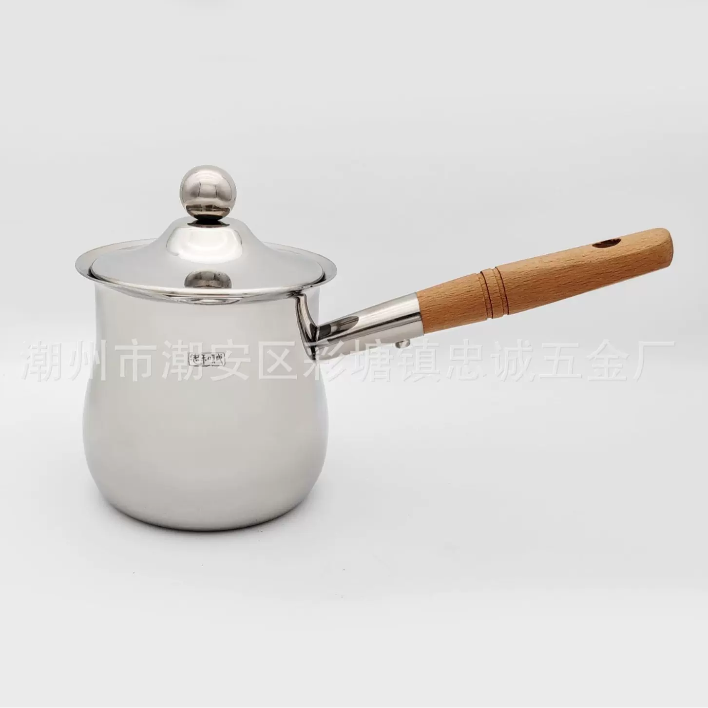 长柄不锈钢加厚咖啡壶拉花土耳其咖啡壶奶杯咖啡工具