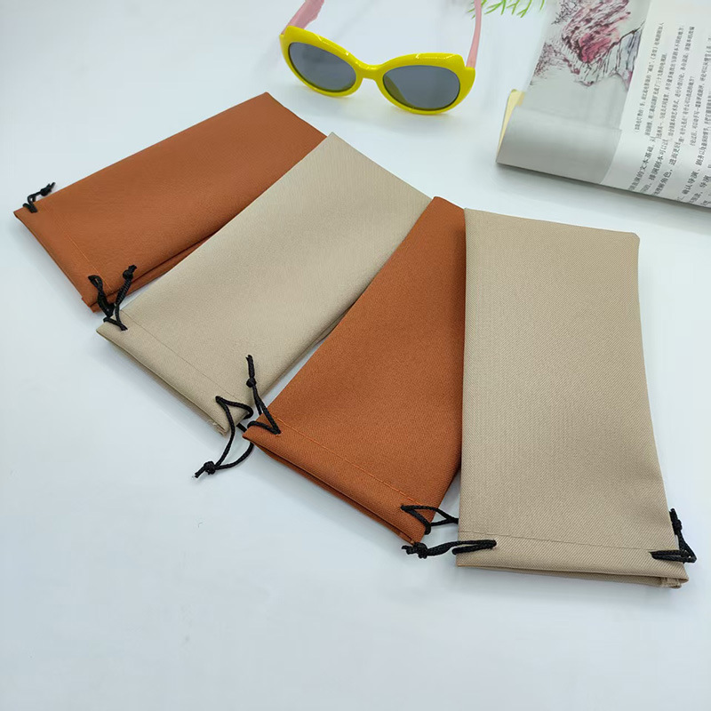 Bolsas de gafas nuevas bolsas de gafas de lona pequeñas bolsas de gafas de sol gafas de sol joyas bolsas de almacenamiento de gafas de sol bolsas de tela de ojos