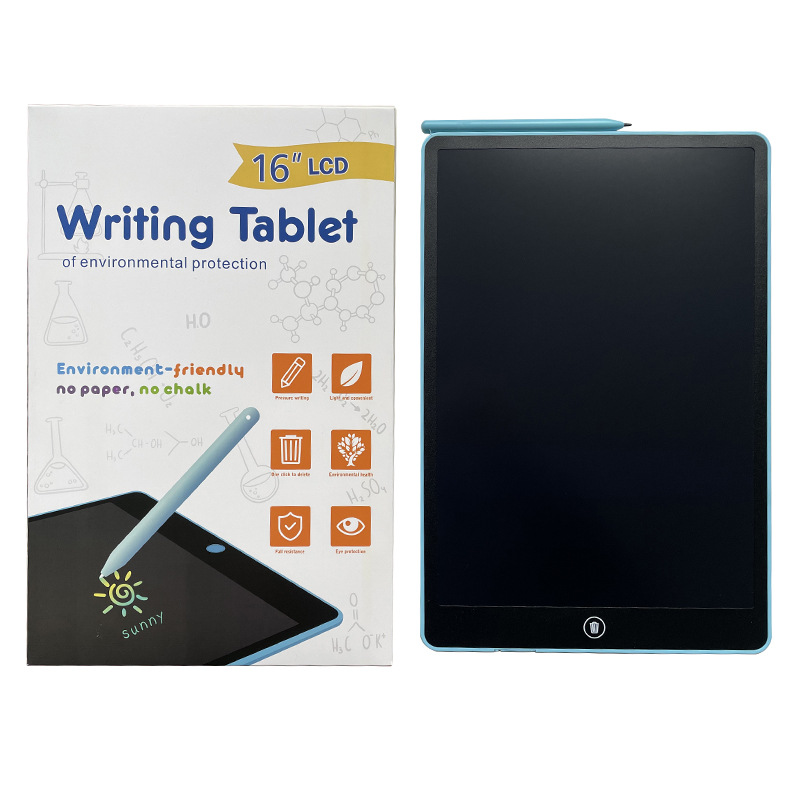 Tablero de escritura a mano LCD transfronterizo Tablero de escritura digital electrónico LCD para niños Pizarra pequeña para estudiantes Tablero de dibujo de graffiti