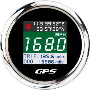 Gps Digital Speedometer with Heading tachometer