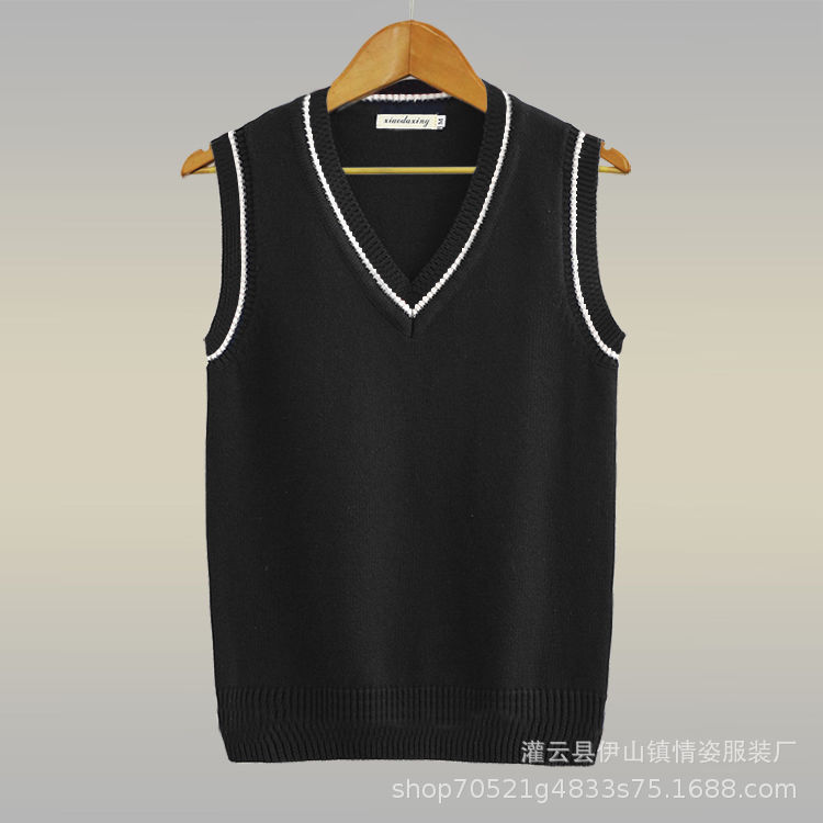 H15 블랙 조끼