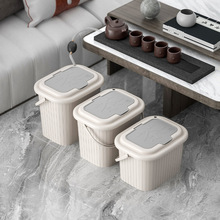 茶水桶茶渣分离过滤排水桶茶道茶台垃圾筒功夫茶具配件家用废水桶