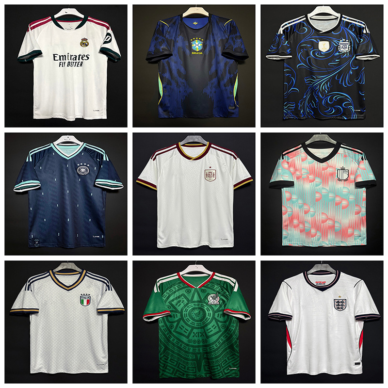 Usa, Canada, Mexico 2026 World Cup Spain Argentina Belgium Venezuela Football Jerseys Quick-Drying Short-Sleeved Shirts