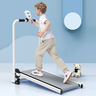 Children's self-discipline walking machine without plug-in mini multi-functional home treadmill rehabilitation training exercise fitness equipment